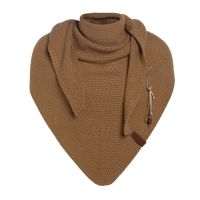 Knitfactory Coco omslagdoek New Camel - Verrasjelief