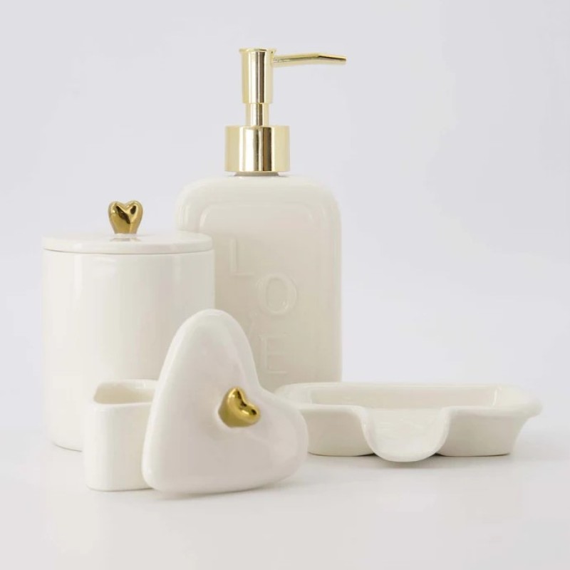 Zusss Opbergpotje met Gouden Hart - Verrasjelief