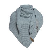 Knitfactory Coco omslagdoek Stonegreen - Verrasjelief