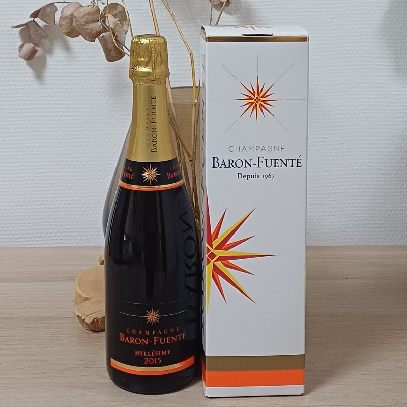Champagne in luxe giftbox - Baron Fuente Champagne in geschenkdoos - Verrasjelief