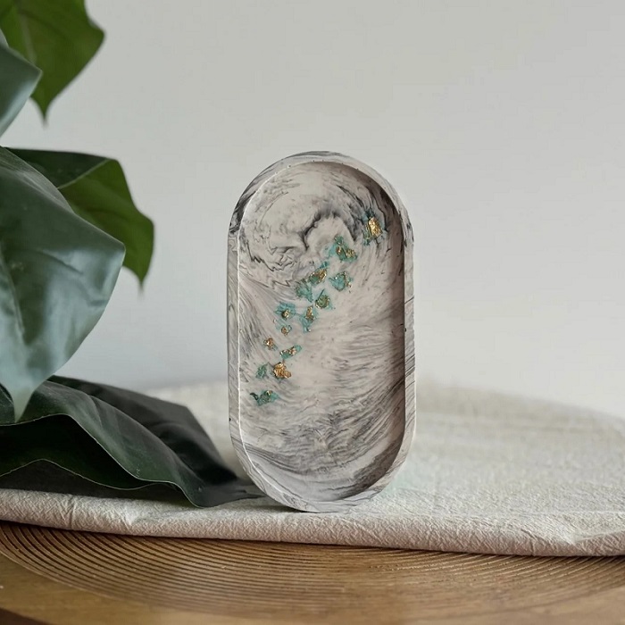 Origineel DIY brievenbuspakket giethars schaaltje Zwart schaaltje - Verrasjelief