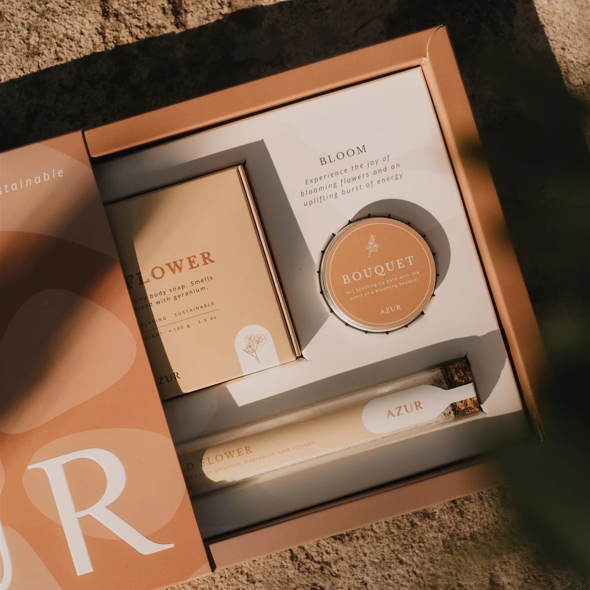 Brievenbus giftset 'Verwennerij voor Haar' Bloei & Vrolijkheid - Verrasjelief