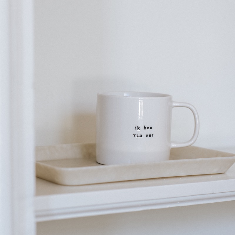 Mokjes met tekst Prachtig Mens, Ik hou van Ons, Geweldig Ik hou van ons - Verrasjelief