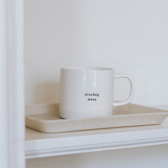 Mokje met tekst Prachtig Mens of Geweldig Prachtig Mens - Verrasjelief