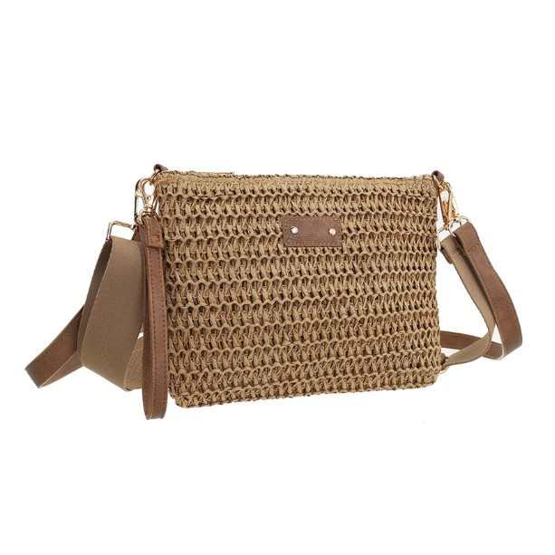 Zomers Festivaltasje in diverse kleuren Festivaltasje Khaki - Verrasjelief