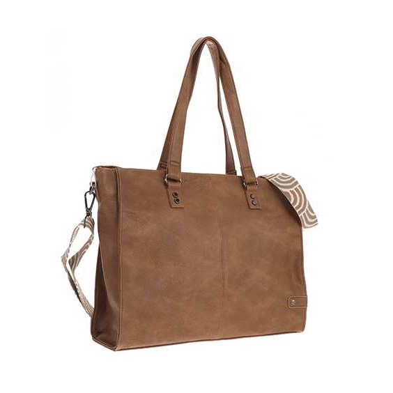 Royale en praktische shopper 'Veghel' Camel - Verrasjelief
