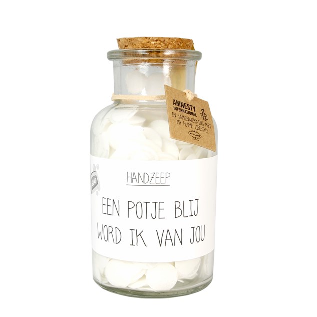 Confettizeep 'Een potje blij word ik van jou' of 'Thank you' Een potje blij word ik van jou