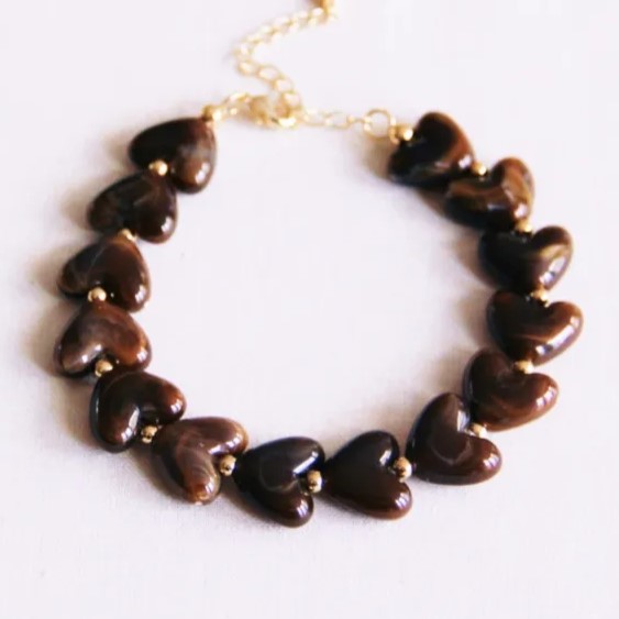 Hartjes armband of ketting Armbandje - Verrasjelief