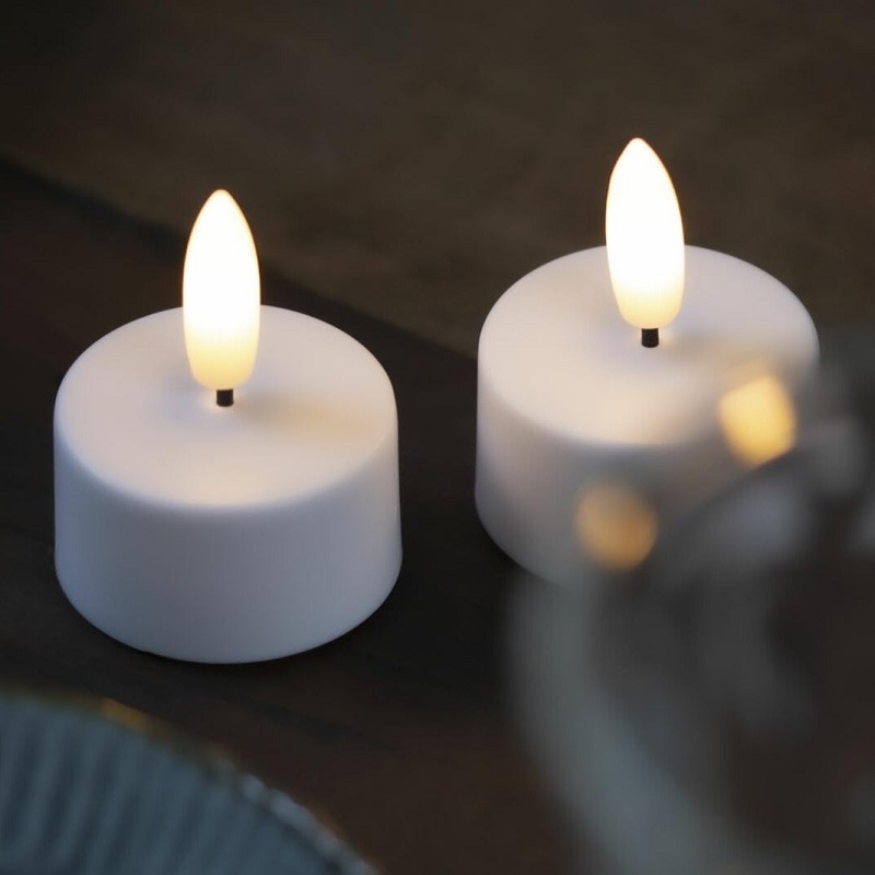 Sirius LED Waxinelichtjes | Set van 2 incl. batterij Waxinelichtjes - Verrasjelief