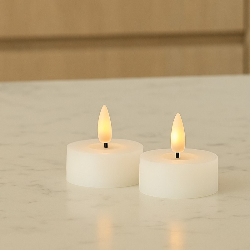 Räder 4 waxinelichtjeshouders LOVE Waxinelichthouder met 4 Sirius LED waxinelichtjes incl. batterijen - Verrasjelief