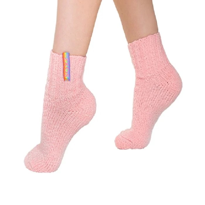 Heerlijk warme schapenwollen Soxs sokken (uitverkocht) - Damessokken roze laag - rainbow - maat 37-41