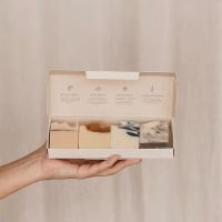 Brievenbus giftset met een collectie van 4 heerlijke geurzeepjes - Verrasjelief