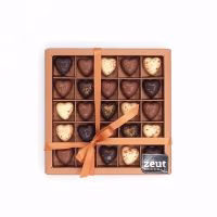 Heerlijke ambachtelijke chocolade hartjes door de brievenbus - Verrasjelief