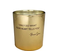 Only do what your heart tells you. Princess Diana. Myflame sojageurkaars.