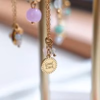 Good Luck ketting met edelsteentjes - Verrasjelief
