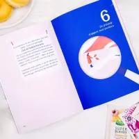 Sterkte wensen boek om te geven in zware tijden de weg naar geluk blauw. Cadeau voor Moederdag.