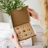 Vrolijk cadeau voor mama met bommetjes met bloemzaadjes voor meer bijen en vlinders
