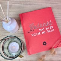 Bedankje. Boekje. Lief cadeau. Cadeau vriendin.