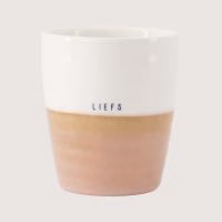 Zusss koffiemokje 'liefs' - Verrasjelief