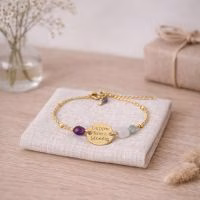 Edelstenenarmbandje Dapper Sterk en Moedig - Verrasjelief