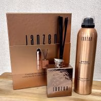 Bronzen giftbox Janzen geurstokjes douchemousse - Verrasjelief