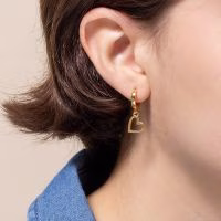 enanne cadeau voor haar cadeautips jarig vrouw goud sieraden oorbellen. Romantisch cadeau. Valentijnskado voor haar. - Verrasjelief
