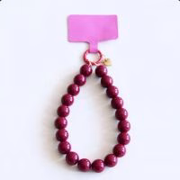 Telefoonkoord met XL kralen - Verrasjelief