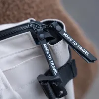 Fiets shopper en rugtas met laptopvak en reflecterende strepen
