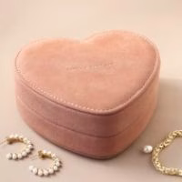 Mini juwelen opberg box hartje of rechthoek in diverse kleuren - Verrasjelief