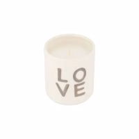 Zusss set van 2 geurkaarsen 'LOVE' en 'hartje' - Verrasjelief