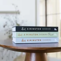 6 minuten dagboek - 6 minuten - dagboek - boek - boek cadeau - populair boek - verjaardagscadeau - Cadeau voor haar - Leuk cadeau vriendin - Cadeautjes voor haar - Cadeau idee vrouw - Moederdagcadeau - Kado voor mama