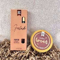 100% Leuk Brievenbus Giftset ''Warm geluk" - Verrasjelief