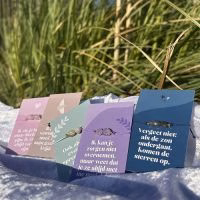 Edelstenen armbandje, Armband met boodschap, Kleurrijke armband, Cadeau voor haar. Brievenbuscadeautje. - Verrasjelief