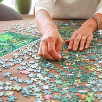 Cadeau bloemen - Bloemenpuzzel cadeau - Puzzel Cadeau - Verjaardagscadeau voor haar