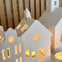 Räder lichthuisje 'Wachten op Rudolf' - Verrasjelief