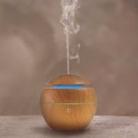 Geurwolkje aroma diffuser. Aroma Home houten geurdiffuser. Essentiële olie om lekker te slapen en te relaxen. - Verrasjelief
