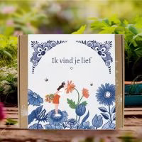Bloembollen, Blossombs, Ik vind je lief, Liefdescadeau, Cadeau voor haar - Verrasjelief