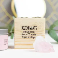 Cadeau moederdag - Moederdagcadeau - Betekenisvol cadeau - Moederdagkado - Edelstenen - Rozenkwarts
