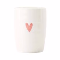 kerstcadeautje voor vrouw - kerstcadeau voor haar - zusss mokje met roze hartje - Verrasjelief