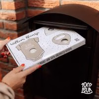 100% Leuk Brievenbus Giftset ''Welkom kleintje'' - Verrasjelief