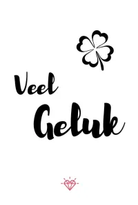 Kaartje Veel Geluk