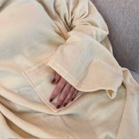 SALE- Zacht fleece plaid met mouwen - Verrasjelief