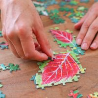 Cadeau bloemen - Bloemenpuzzel cadeau - Puzzel Cadeau - Verjaardagscadeau voor haar
