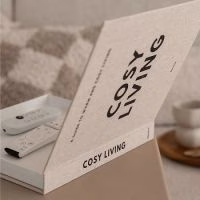 Stijlvol Cosy Living opbergboek – decoratief én handig voor het opbergen van kleine spullen in huis.