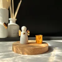 Räder - berschermengel - engeltje- kaarshouder - engeltje = Cadeau voor haar - Leuk cadeau vriendin - Cadeautjes voor haar - Cadeau idee vrouw - Moederdagcadeau - Kado voor mama