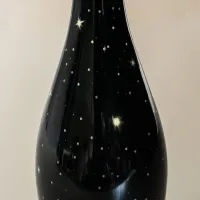 sterretjes, wijnfles, leuk cadeau, cadeau voor haar