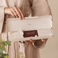 Brievenbus giftset met heerlijke winterse zeep