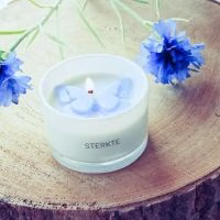 Sojakaars met vlinder 'Sterkte' - Verrasjelief