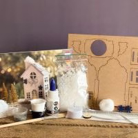 DIY kersthuisje van Little creations, leuk kerstcadeautje voor de feestdagen - Verrasjelief