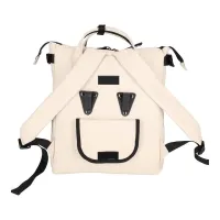 Fiets shopper en rugtas met laptopvak en reflecterende strepen